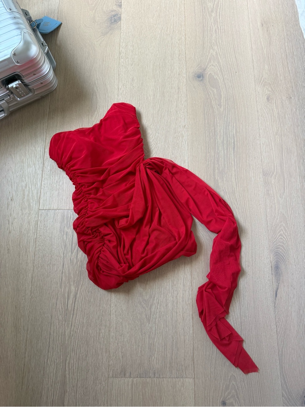Mable size small red mini dress